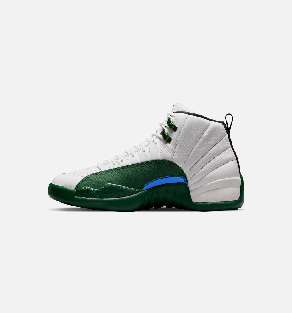 Air Jordan 12 Retro Idols Become Rivals – Men's Lifestyle Shoe in Summit White/Gorge Green/Fierce Purple