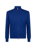 Gran Sasso honeycomb-knit zip-up jacket