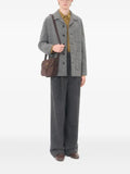 Valentino Garavani shirt jacket in boutonné wool with VGold