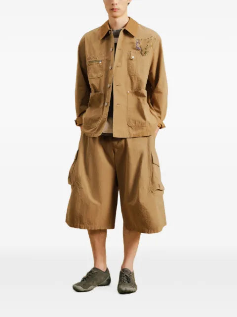 CROQUIS button-up shirt jacket