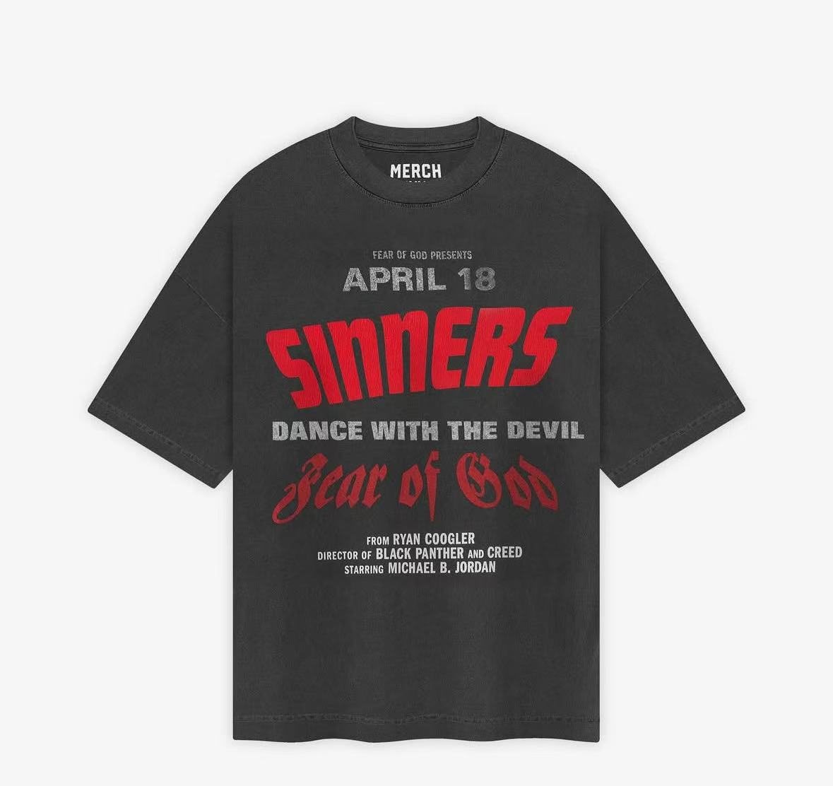 Fear of God Sinners Dance With the Devil Graphic T-Shirt