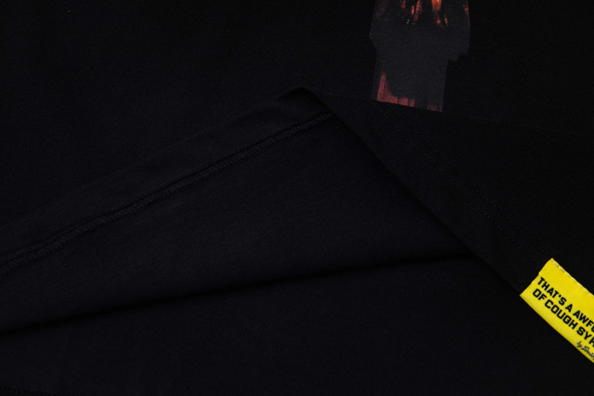 THAT'S A AWFUL LOT OF COUGH SYRUP Free Jeff Crucifix Graphic T-Shirt