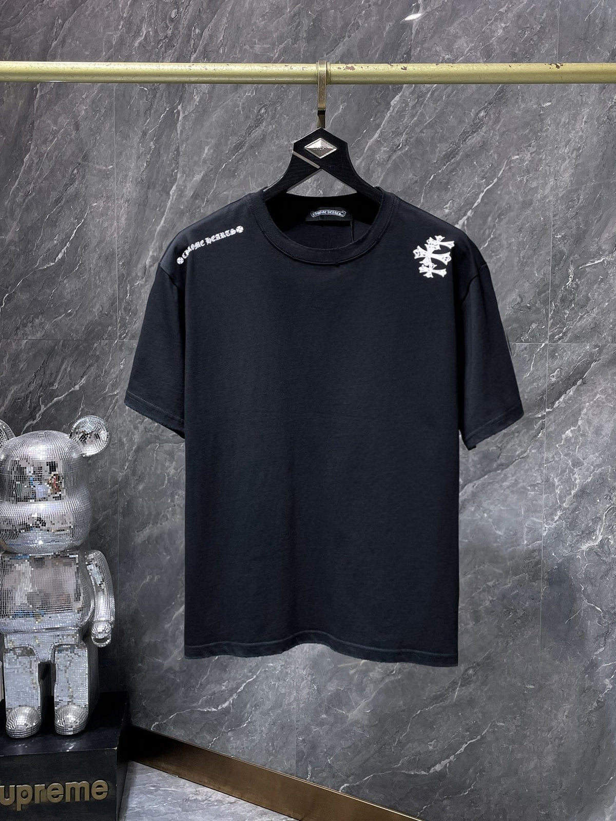 Chrome Hearts Cross Graphic Short-Sleeve T-Shirt