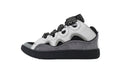 Lanvin Leather Curb Black White Grey